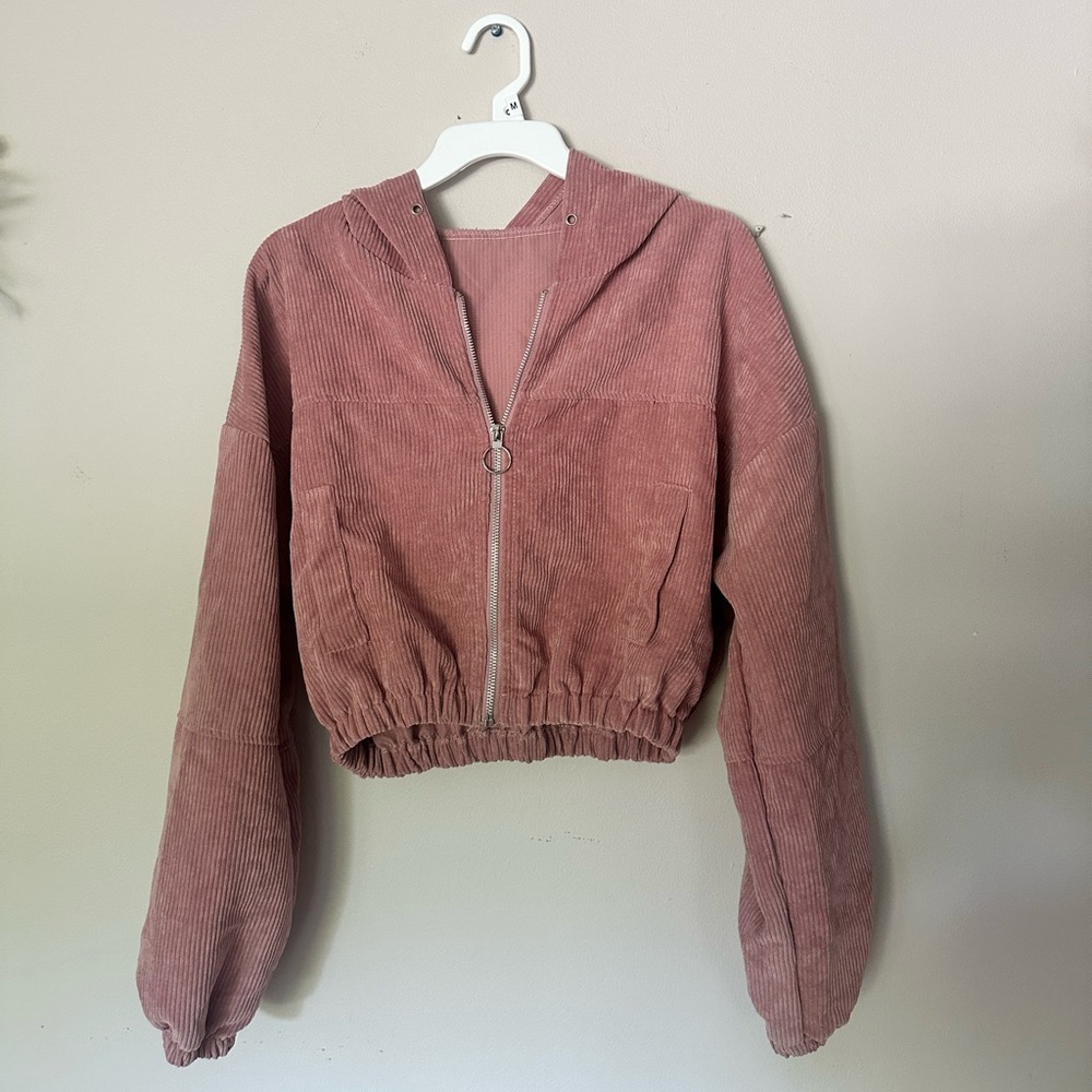 Salmon Color Jacket/Zip-Up
